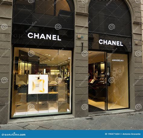 Chanel store in florence Italy